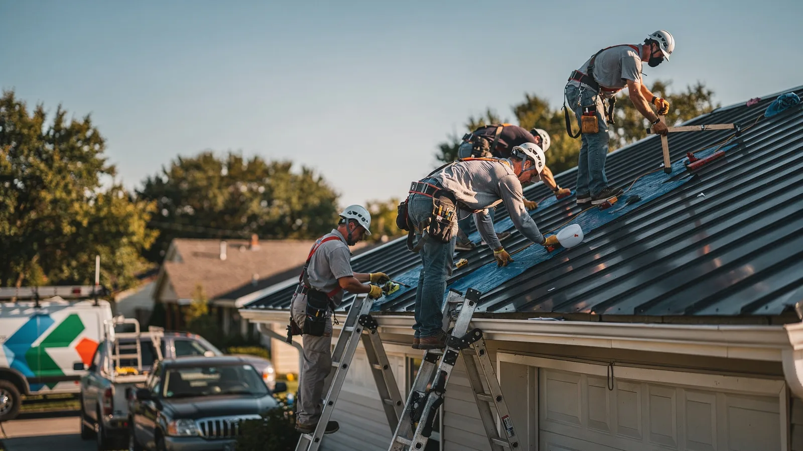 Metal Roof Installation in Victoria, IL near me